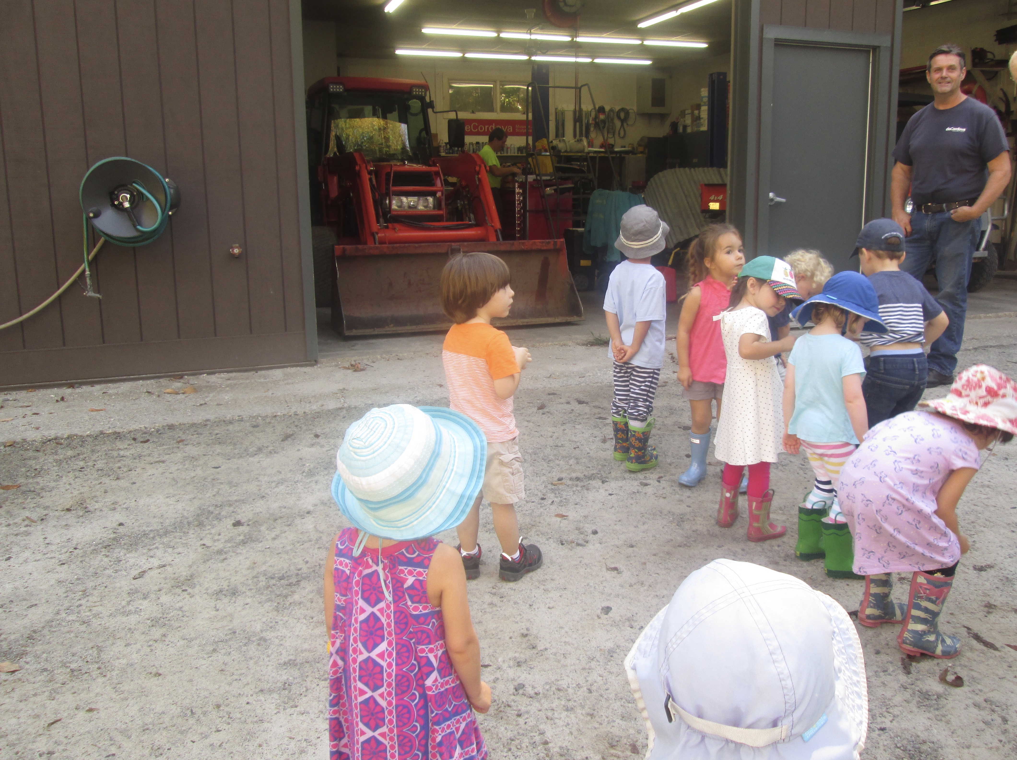 Visit to deCordova’s Maintenance Shed