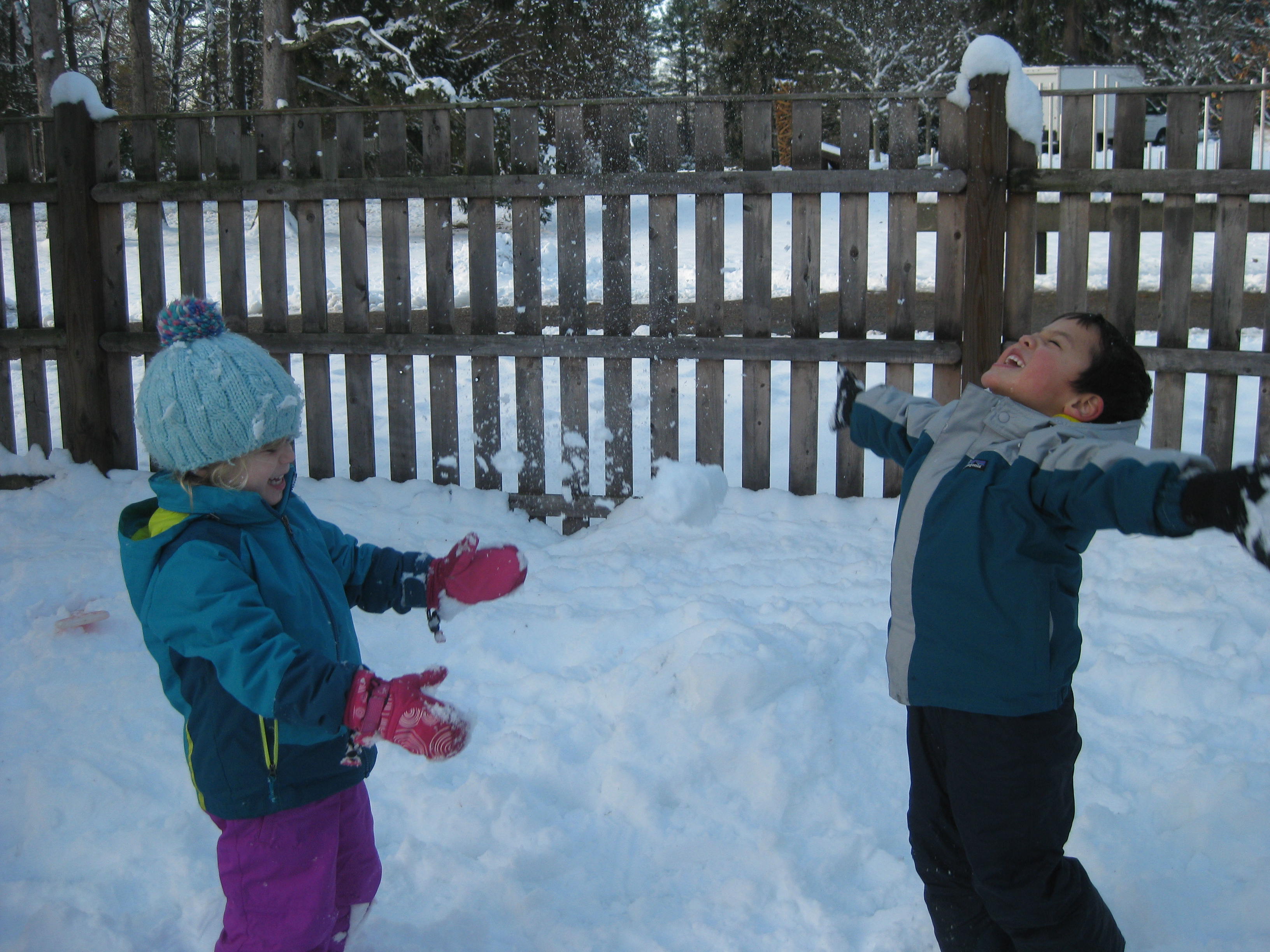 “You open up rain to make snow.”